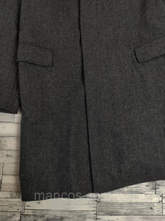 Мужское пальто Marks & Spencer Autograph серого цвета клетчатый принт
Состояние:. . фото 4
