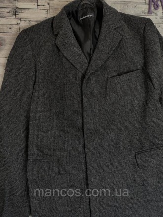 Мужское пальто Marks & Spencer Autograph серого цвета клетчатый принт
Состояние:. . фото 3