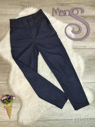 Детские джинсы Brilliant для девочки синие 
Состояние: б/у, в хорошем состоянии . . фото 1