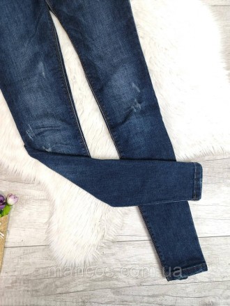 Женские джинсы Denim синие 
Состояние: б/у, в отличном состоянии 
Производитель:. . фото 4