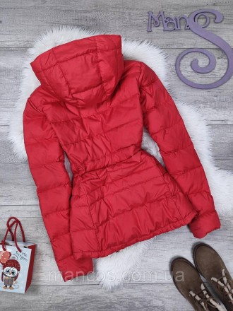 Женская зимняя куртка Columbia красная 
Состояние: б/у, в очень хорошем состояни. . фото 5