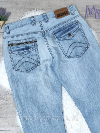 Мужские джинсы Diom&c голубые 
Состояние: б/у, в хорошем состоянии (есть пятна, . . фото 6