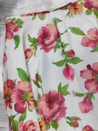 Женская юбка с цветочным принтом
Состояние: б/у, в отличном состоянии 
Размер: L. . фото 3