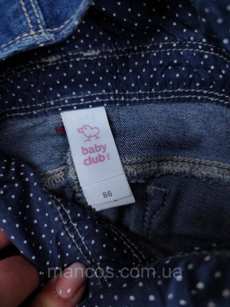 Детский джинсовый сарафан для девочки C&A Baby club синий 
Производитель: C&A
Со. . фото 10