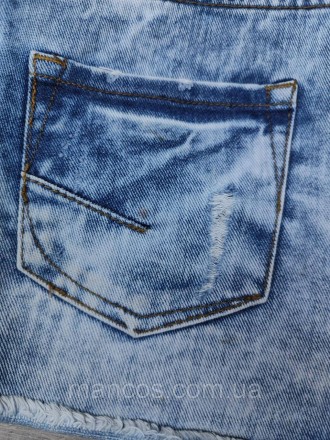 Женские джинсовые шорты Denim синие 
Состояние: б/у, в хорошем состоянии (есть п. . фото 9