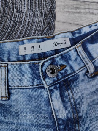 Женские джинсовые шорты Denim синие 
Состояние: б/у, в хорошем состоянии (есть п. . фото 10