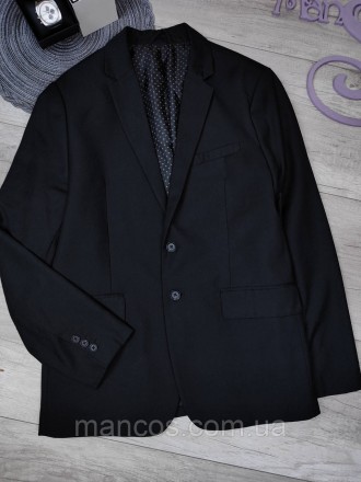 Мужской костюмный блейзер SinSay черный классический пиджак 
Состояние: новый, б. . фото 5