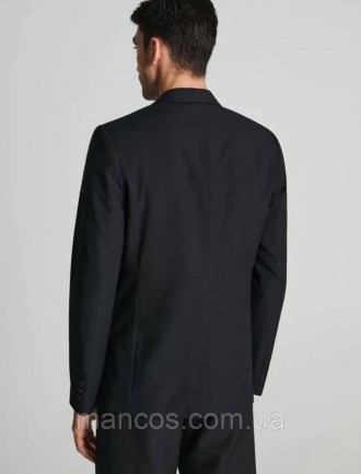 Мужской костюмный блейзер SinSay черный классический пиджак 
Состояние: новый, б. . фото 3