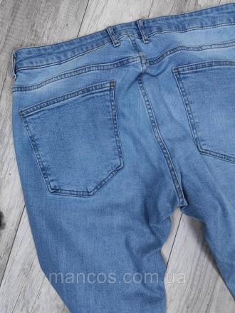 Мужские рваные джинсы LC Waikiki Slim Fit голубые 
Состояние: б/у, в отличном со. . фото 7