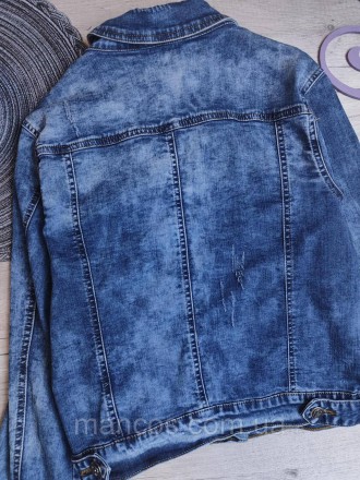 Женский джинсовый пиджак синий 
Состояние: б/у, в отличном состоянии
Размер: L
Ц. . фото 7