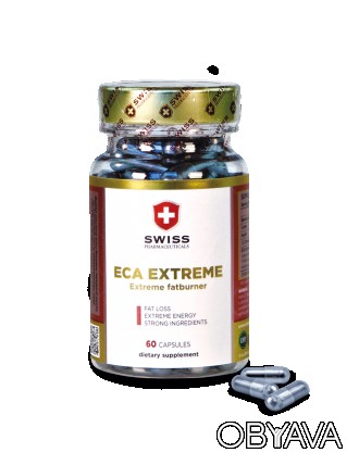 ECA EXTREME / ЭКА для похудения / ЭКА жиросжигатель Swiss Pharmaceuticals ECA Ex. . фото 1