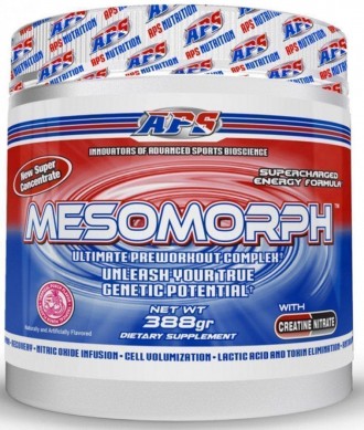 Предтренировочный комплекс Mesomorph от APS Nutrition | Новая формула с экстракт. . фото 3