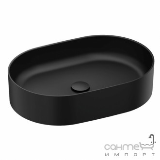 Раковина Ravak Ceramic 550 O Slim XJX0D155000 матовая черная. Одесса. фото 1 Раковина Ravak Ceramic 550 O Slim XJX0D155000 матовая черная. Одесса. фото 1