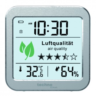 Измеритель качества воздуха Technoline WL1020 Silver (WL1020)
Монитор качества в. . фото 4