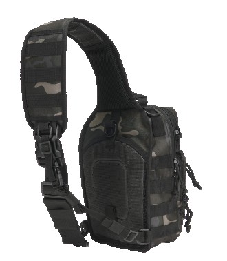 Армейская сумка-рюкзак Brandit-Wea US Cooper sling medium (8036-4-OS) dark-camo
. . фото 2