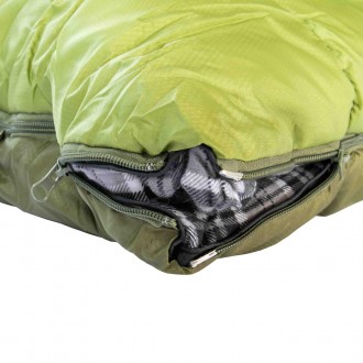 Спальный мешок Tramp Sherwood Long одеяло правый dark-olive/grey 230/100 UTRS-05. . фото 4