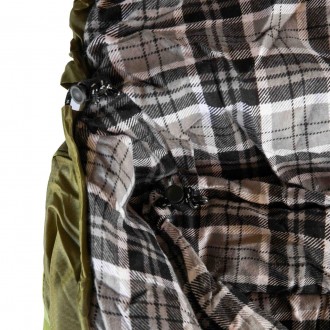 Спальный мешок Tramp Sherwood Long одеяло правый dark-olive/grey 230/100 UTRS-05. . фото 8