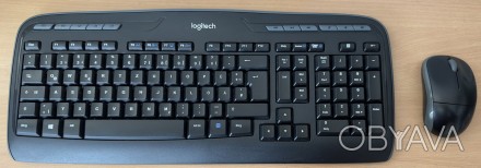 Комплект беспроводная клавиатура Logitech K330 + Мишка M215 БЕЗ USB адаптера 2.4. . фото 1
