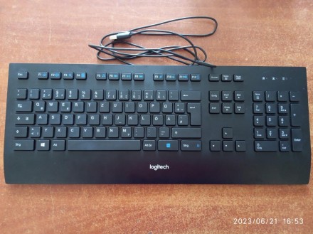 Брендовая клавиатура проводная Logitech K280e USB
Клавиатура - 400 грн
Мембранна. . фото 2