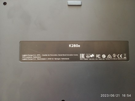 Брендовая клавиатура проводная Logitech K280e USB
Клавиатура - 400 грн
Мембранна. . фото 4