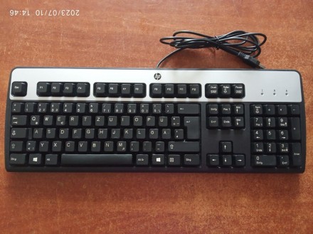 Фирменная клавиатура HP USB KU-0316 Черно-серая
Клавиатура - 100 грн
Мембранная,. . фото 2
