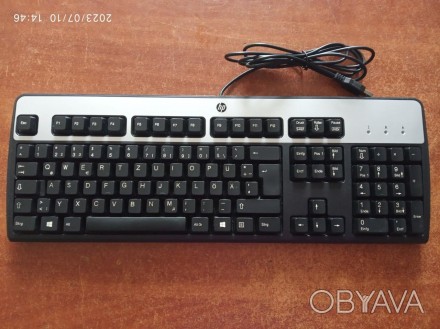 Фирменная клавиатура HP USB KU-0316 Черно-серая
Клавиатура - 100 грн
Мембранная,. . фото 1