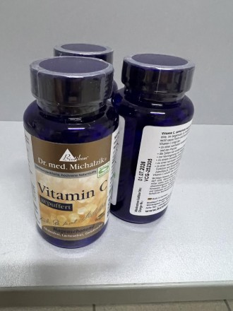 
BIOTIKON Vegan Vitamin C Dr. med. Michalzik Витамин С, 120 штук
Этот Витамин С . . фото 4