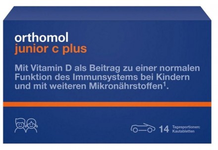 
Orthomol Junior C Plus таблетки жевательные, 50.4 г, курс 14 дней
Диетическая д. . фото 2