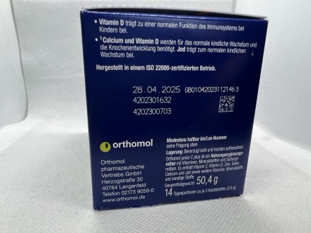 
Orthomol Junior C Plus таблетки жевательные, 50.4 г, курс 14 дней
Диетическая д. . фото 6