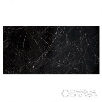  Самоклеящаяся виниловая плитка черный мрамор 600*300*1,5мм, цена за 1 шт. (СВП-. . фото 1