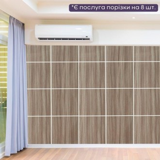  Декоративная ПВХ плита Sticker Wall SW-00001403 Под дерево 1,22х2,44мх3мм Плиты. . фото 9