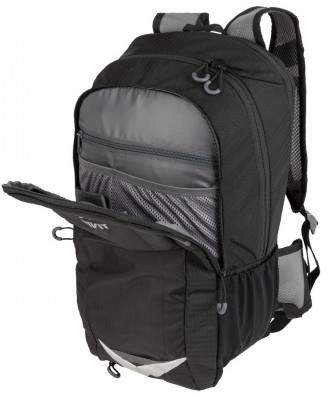 Спортивный рюкзак с увеличением объема, дождевиком и сеткой для шлема Crivit 14+. . фото 6