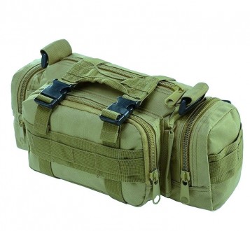 Тактическая, армейская мужская сумка Molle Combat Sachet хаки
Стильная сумка-сли. . фото 2