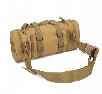 Тактическая, армейская мужская сумка Molle Combat Sachet койот
Стильная сумка-сл. . фото 5