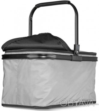 Светоотражающая сумка, корзина для покупок складная 26L Topmove серебристая Опис. . фото 1