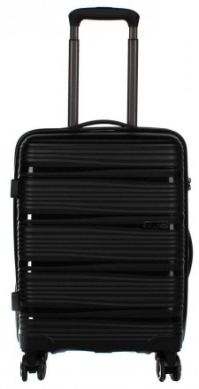 Большой ударопрочный пластиковый чемодан из поликарбоната 85,7L Horoso черный От. . фото 2