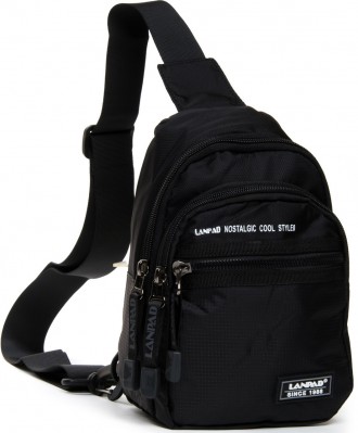 Практичная мужская сумка Lanpad 83008 black Представляем Вашему вниманию замечат. . фото 2