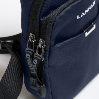 Замечательная мужская сумка Lanpad 6023 blue Надежная сумка, которая способна по. . фото 4