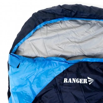 Спальный мешок Ranger Germes- имеет конструкцию типа кокон- одеяло и наиболее по. . фото 6