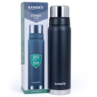 Термос Ranger Expert 0,9 L Black (Ар. RA 9932). Київ. фото 1 Термос Ranger Expert 0,9 L Black (Ар. RA 9932). Київ. фото 1