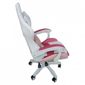 Кресло геймерское Bonro Lady 807 розовое с белым
Стильное геймерское кресло Bonr. . фото 4