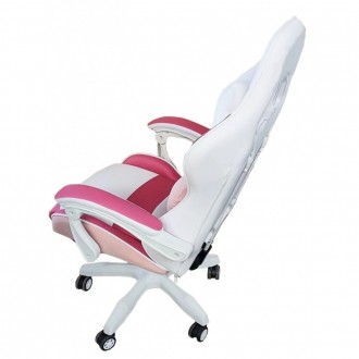 Кресло геймерское Bonro Lady 807 розовое с белым
Стильное геймерское кресло Bonr. . фото 5
