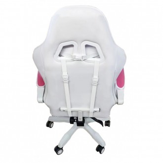 Кресло геймерское Bonro Lady 807 розовое с белым
Стильное геймерское кресло Bonr. . фото 8