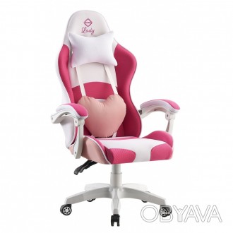 Кресло геймерское Bonro Lady 807 розовое с белым
Стильное геймерское кресло Bonr. . фото 1