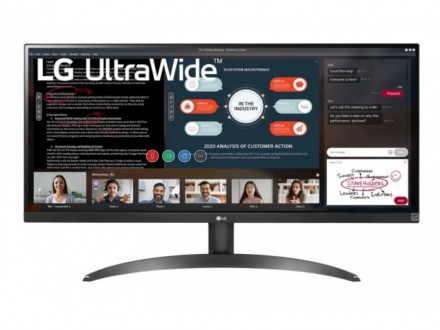 Характеристики экрана Диагональ экрана 29" дюймов Разрешение UWHD (2560x1080) Ти. . фото 2