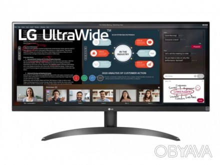 Характеристики экрана Диагональ экрана 29" дюймов Разрешение UWHD (2560x1080) Ти. . фото 1