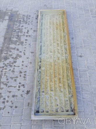 Форма для изготовления бетонного забора из АБС