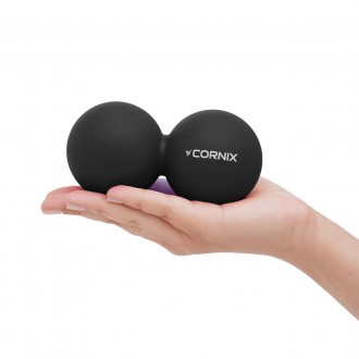 Двойной массажный мяч от польского бренда Cornix - это отличный инструмент для с. . фото 4
