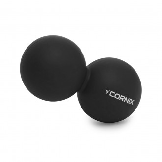 Двойной массажный мяч от польского бренда Cornix - это отличный инструмент для с. . фото 3