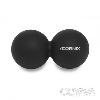 Двойной массажный мяч от польского бренда Cornix - это отличный инструмент для с. . фото 1